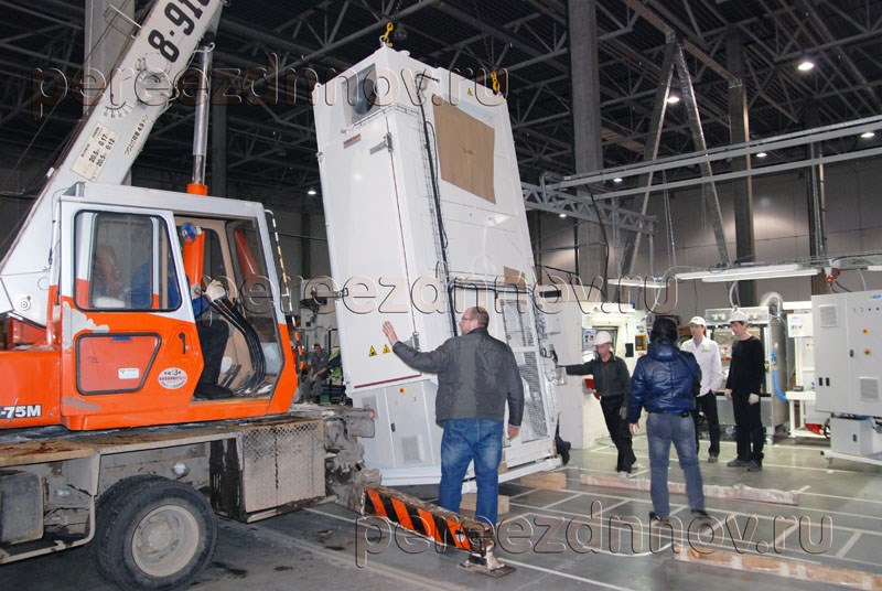 Перемещение промышленного оборудования в Нижнем Новгороде
