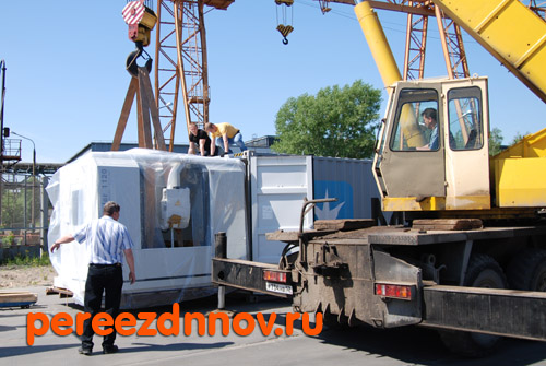 Перемещение оборудования в Нижнем Новгороде